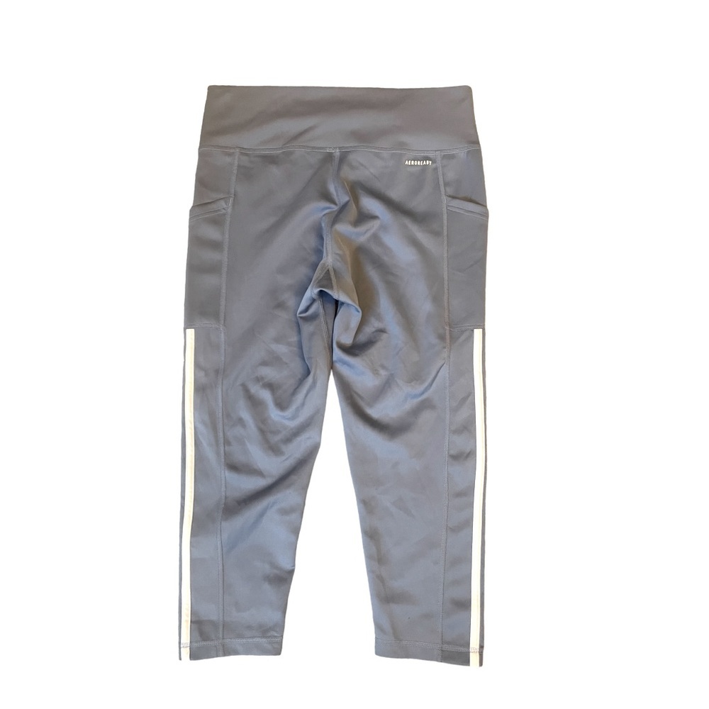 Adidas Prime Green Aeroready 3/4 Leggings Women’s Large - Picture 2 of 5